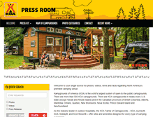 Tablet Screenshot of koapressroom.com